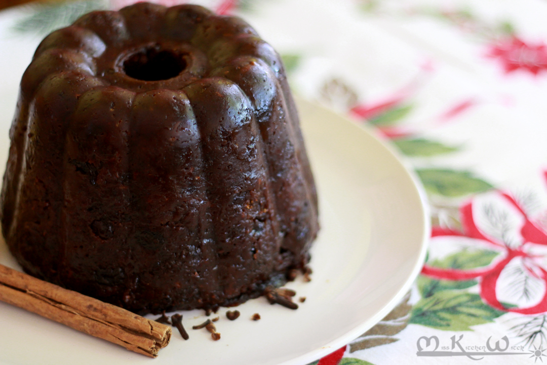 Vegan Christmas Pudding - Domestic Gothess