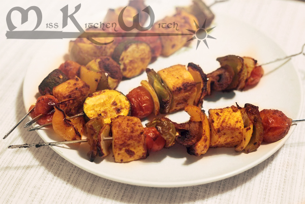 Hot Hot Veggie Kabobs