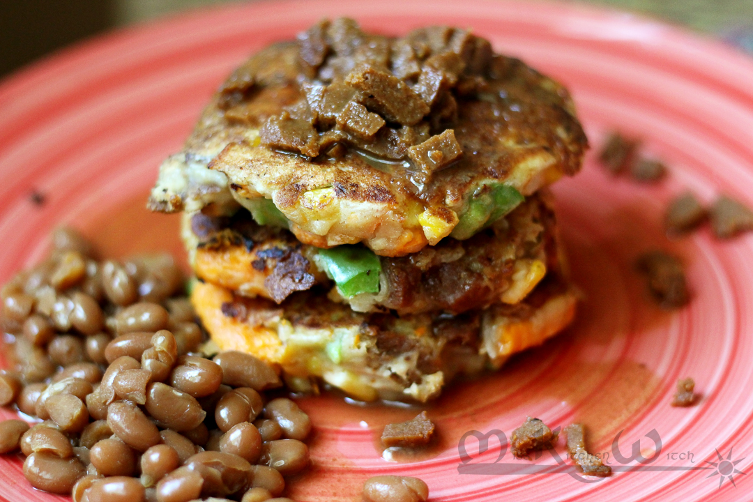 Veggies & Meat Griddle Cakes
