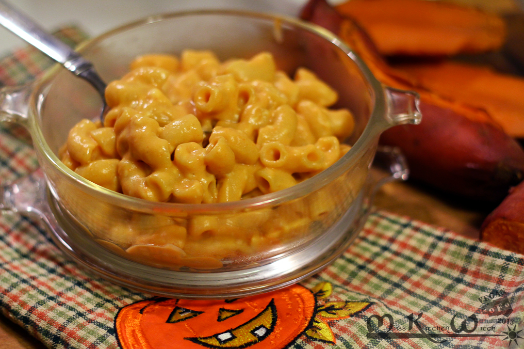 Smokey Sweet Potato Vegan Mac & Cheese