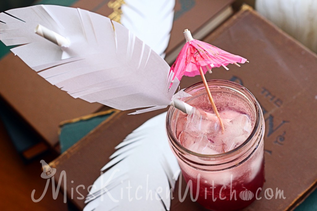 Cherry soda recipe from Miss Kitchen Witch