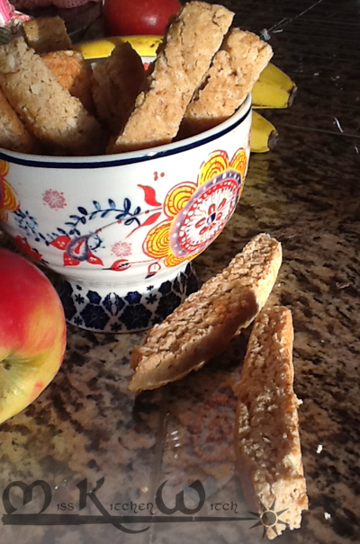 Vegan Pumpkin Spiced Biscotti