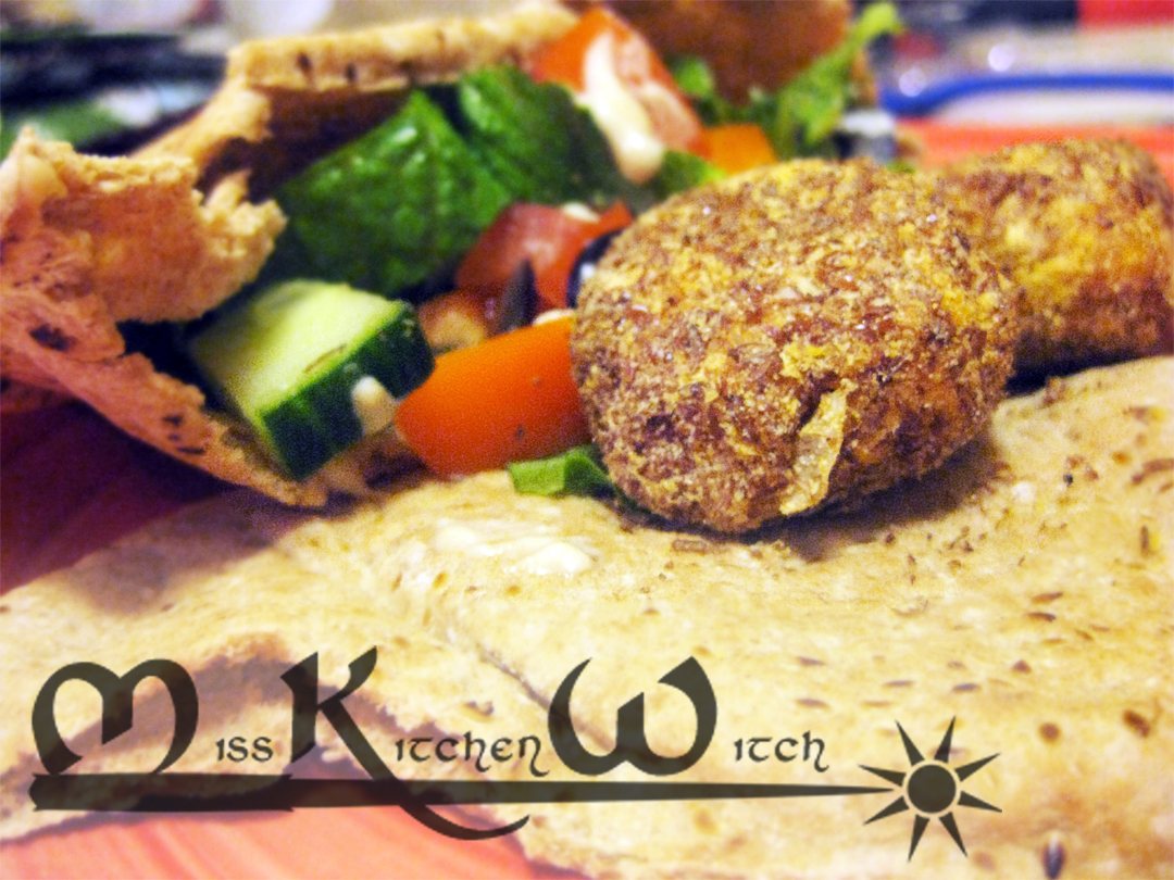 Baked Vegan Falafel