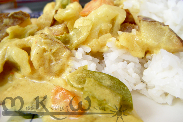 Yellow Curry in a Hurry