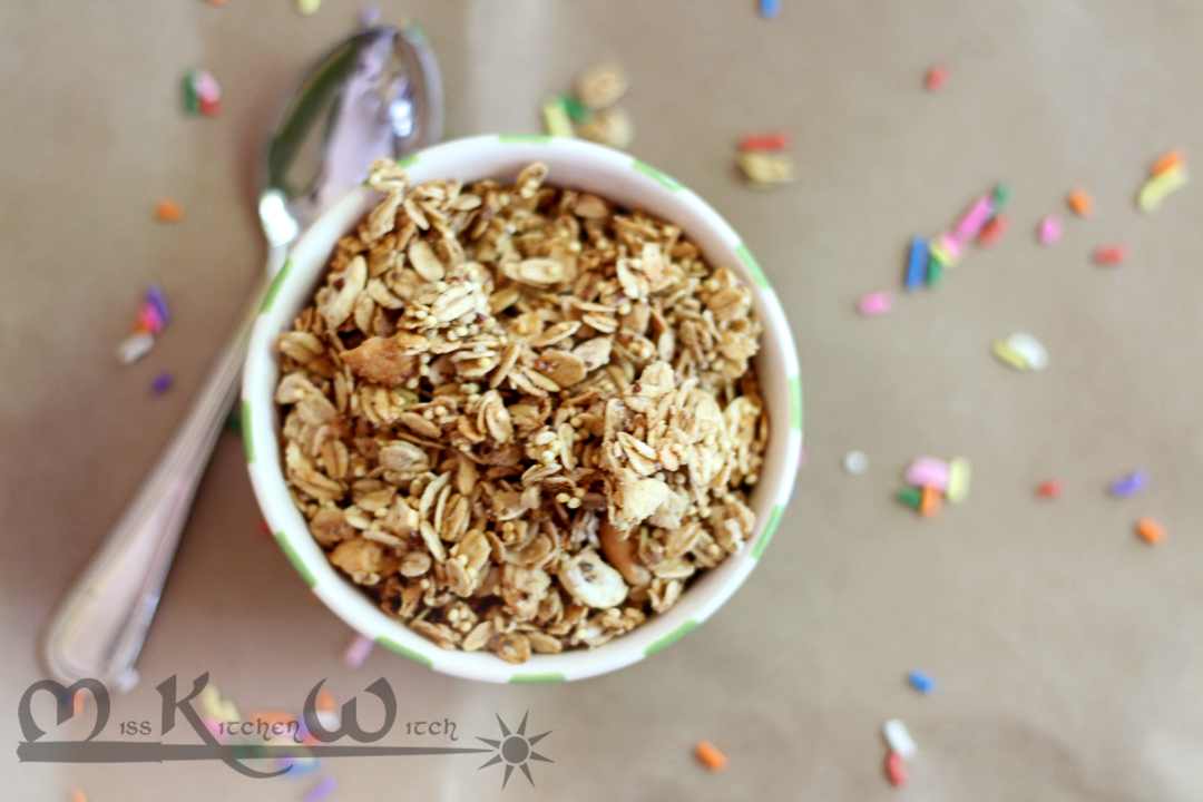 Vegan Vanilla Donut Granola