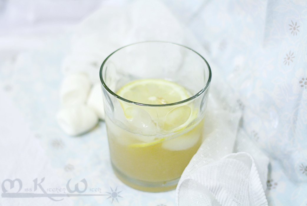 Lemon Meringue Pie Cocktail with Marshmallow Vodka