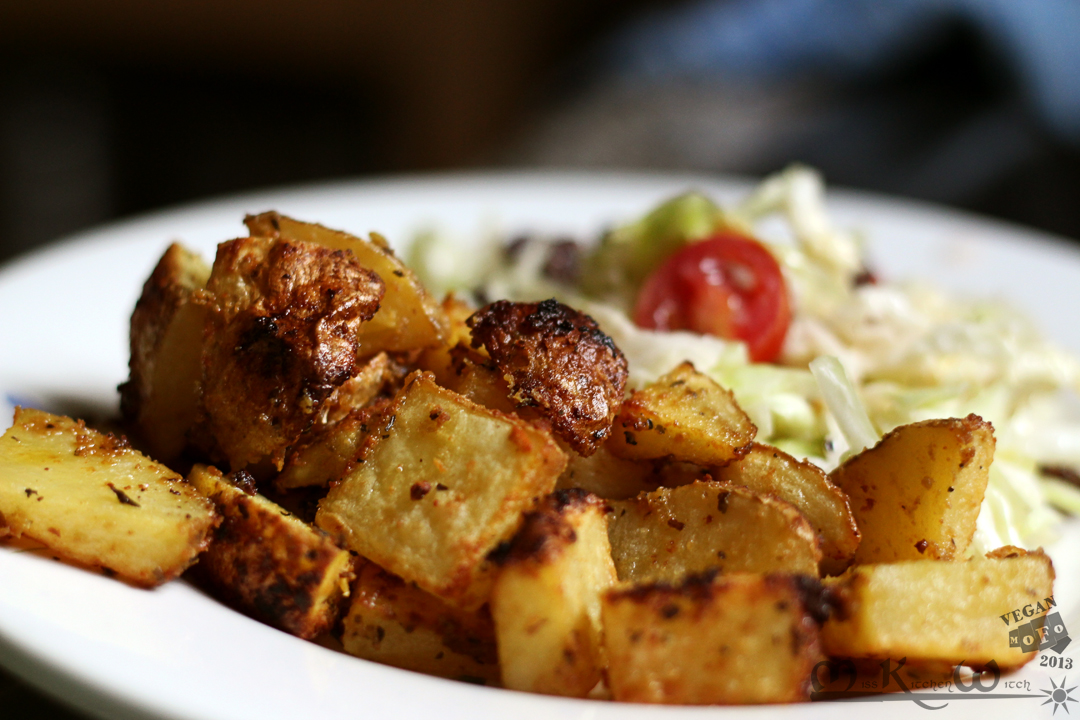 Maple-Mustard Roasted Potatoes