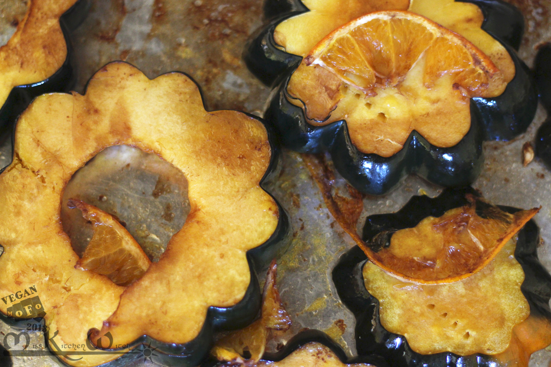 Orange-Balsamic Roasted Acorn Squash