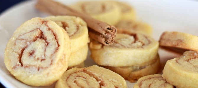 Vegan Cinnamon Roll Icebox Cookies