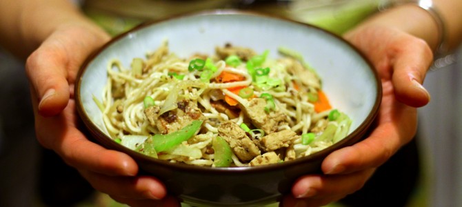 Vegan Chick’n Chow Mein