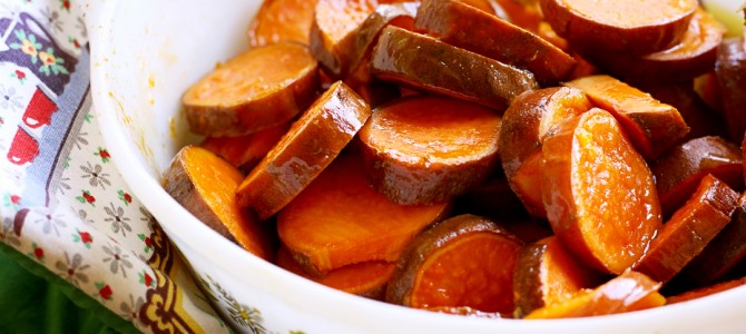 Retro Recipes: Candied Sweet Potatoes with Bitters
